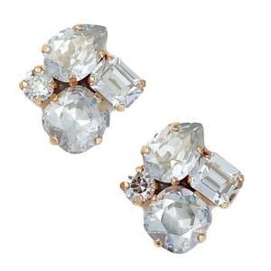 Catherine Popesco Elegant Shade Crystal Earrings